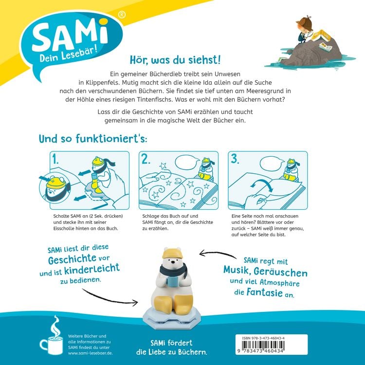 Produktbild: SAMi - Ida und der B&uuml;cherdieb