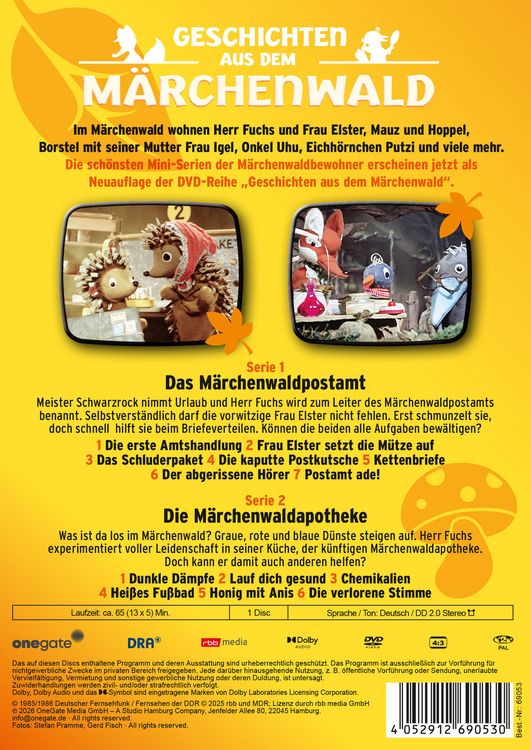 Produktbild: Geschichten aus dem M&auml;rchenwald: Das M&auml;rchenwaldpostamt / Die M&auml;rchenwaldapotheke