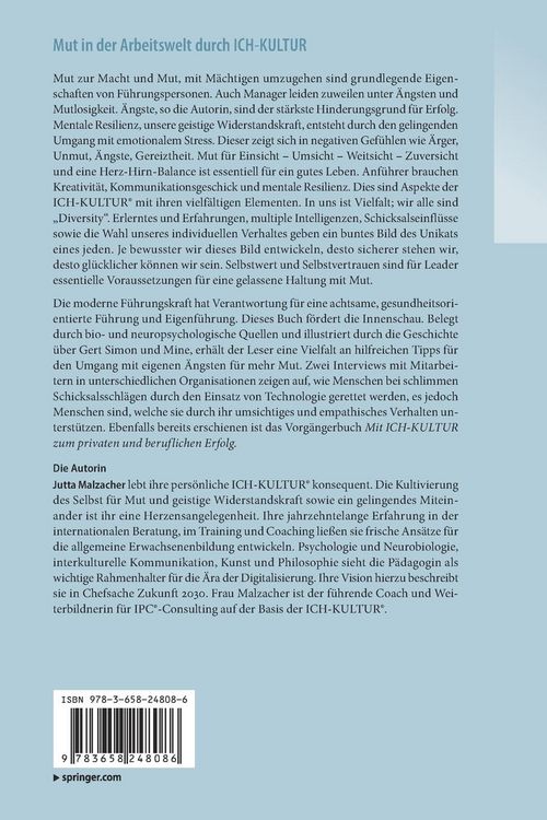 Produktbild: Mut in der Arbeitswelt durch ICH-KULTUR