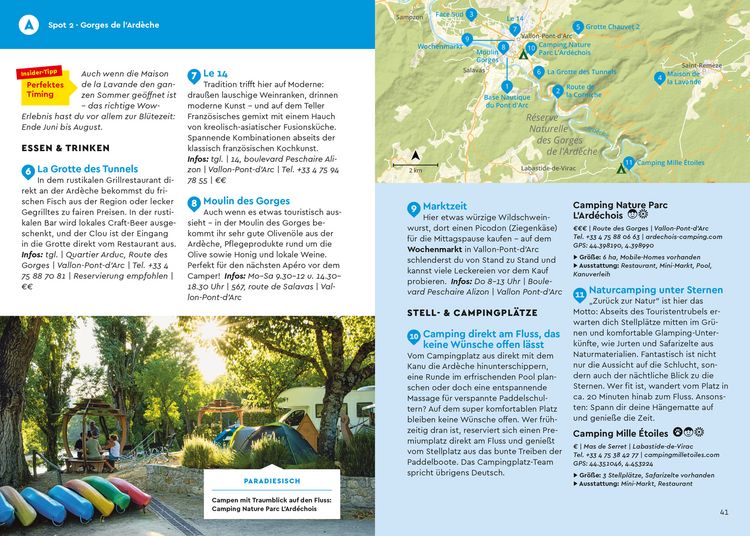 Produktbild: MARCO POLO Camper Guide S&uuml;dfrankreich: Ard&egrave;che, Cevennen & Languedoc