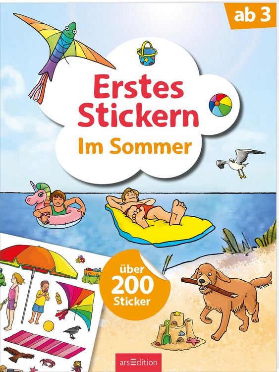 Produktbild: Erstes Stickern – Im Sommer