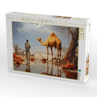 Produktbild: CALVENDO Puzzle Einsam | 1000 Teile Lege-Gr&ouml;&szlig;e 64x48cm Foto-Puzzle f&uuml;r gl&uuml;ckliche Stunden