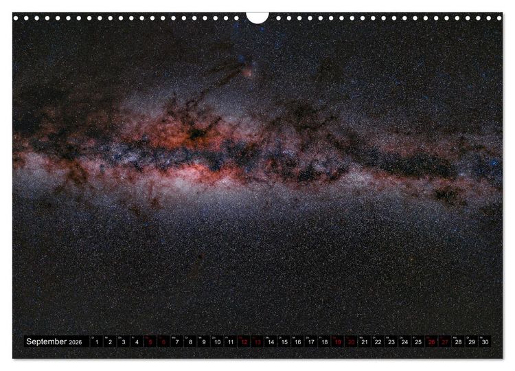 Produktbild: Deepsky XVII (Wandkalender 2026 DIN A3 quer), CALVENDO Monatskalender