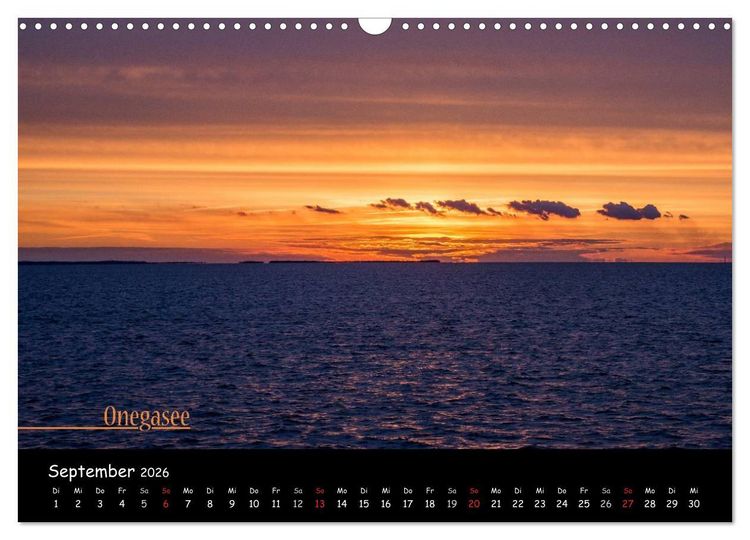 Produktbild: Von Moskau nach St. Petersburg (Wandkalender 2026 DIN A3 quer), CALVENDO Monatskalender