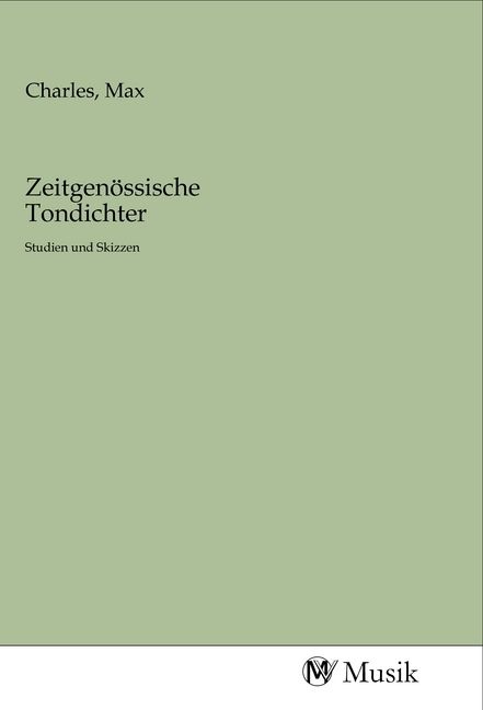 Produktbild: Zeitgen&ouml;ssische Tondichter