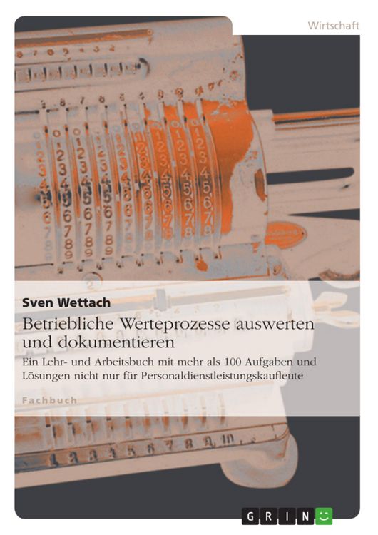 Produktbild: Betriebliche Werteprozesse auswerten und dokumentieren
