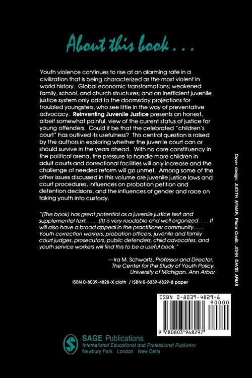Produktbild: Reinventing Juvenile Justice