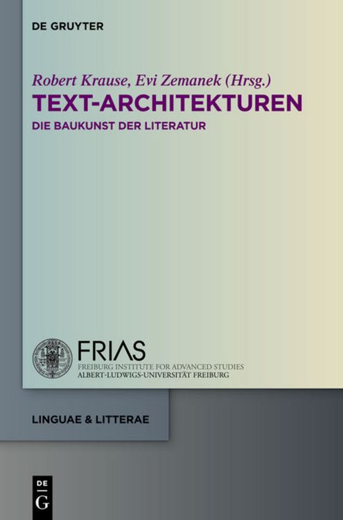 Produktbild: Text-Architekturen