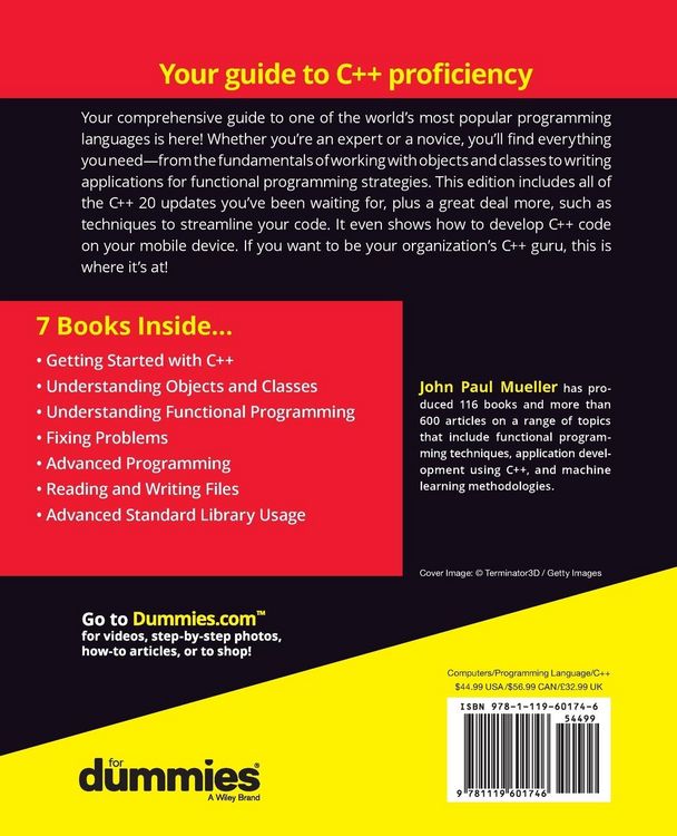 Produktbild: C++ All-in-One For Dummies