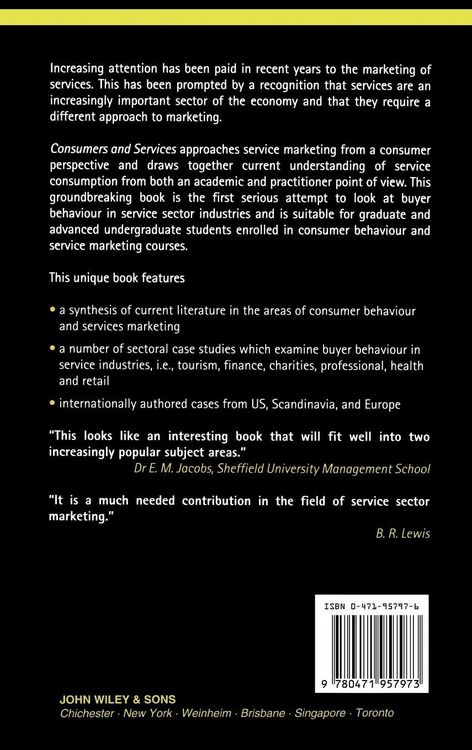 Produktbild: Gabbott: Consumers & Services