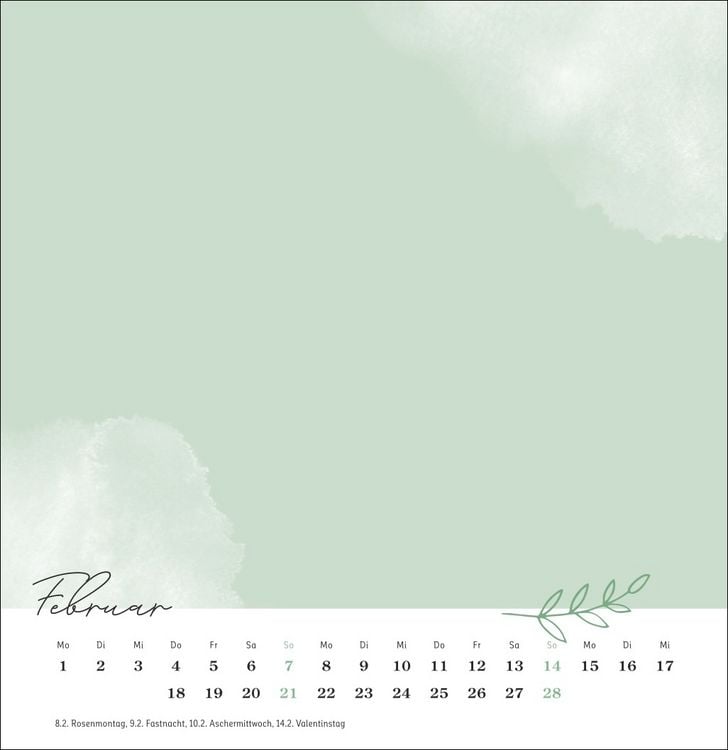 Produktbild: Kreativkalender zum Aufstellen Gl&uuml;cksmomente 2027