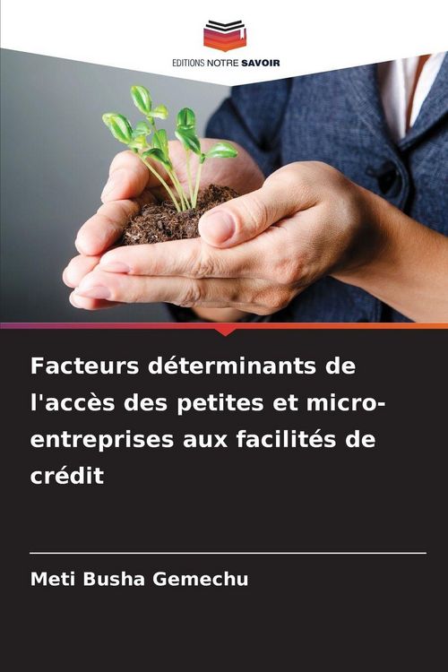 Produktbild: Facteurs d&eacute;terminants de l'acc&egrave;s des petites et micro-entreprises aux facilit&eacute;s de cr&eacute;dit