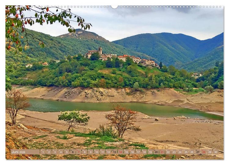 Produktbild: Garfagnana, Impressionen aus dem Norden der Toskana (Wandkalender 2026 DIN A2 quer), CALVENDO Monatskalender