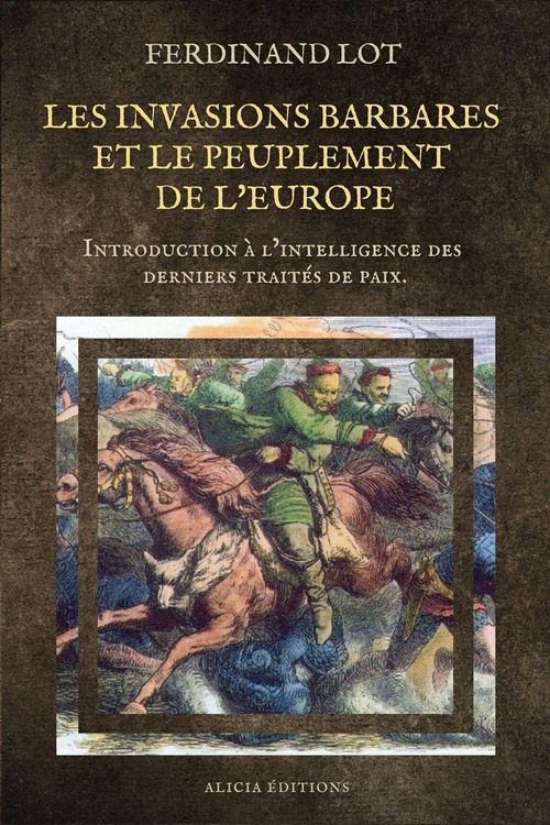 Produktbild: Les invasions barbares et le peuplement de l'Europe