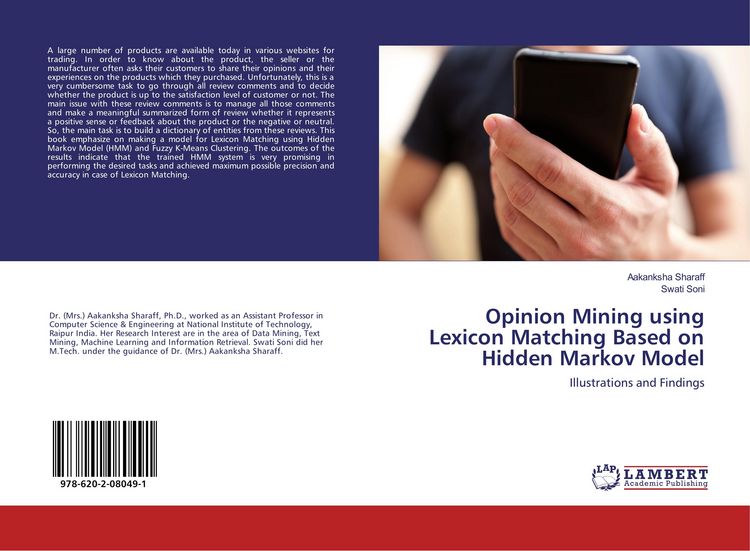 Produktbild: Opinion Mining using Lexicon Matching Based on Hidden Markov Model