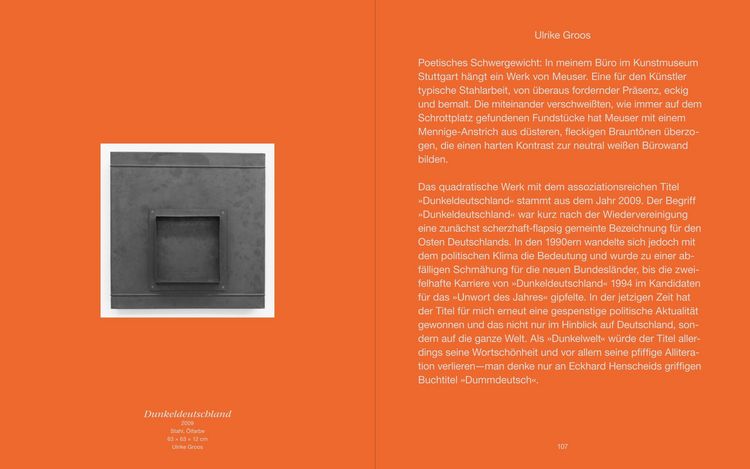 Produktbild: MEUSER. Werke 2012&ndash;2023
