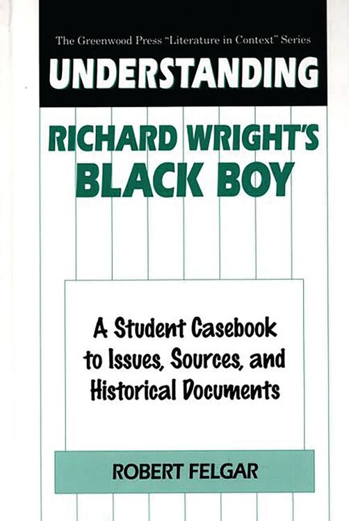 Produktbild: Understanding Richard Wright's Black Boy