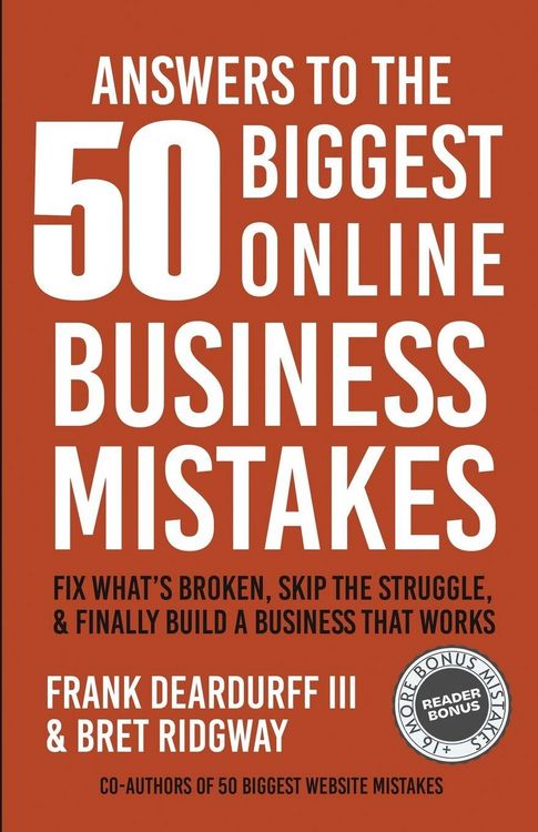 Produktbild: Answers To The 50 Biggest Online Business Mistakes