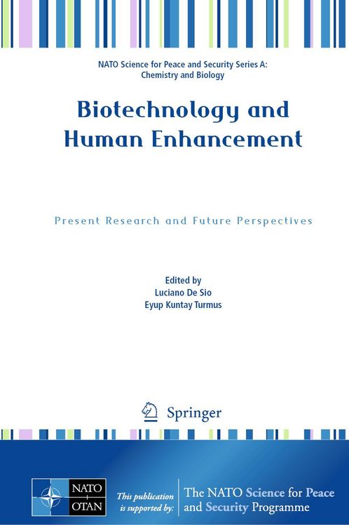 Produktbild: Biotechnology and Human Enhancement