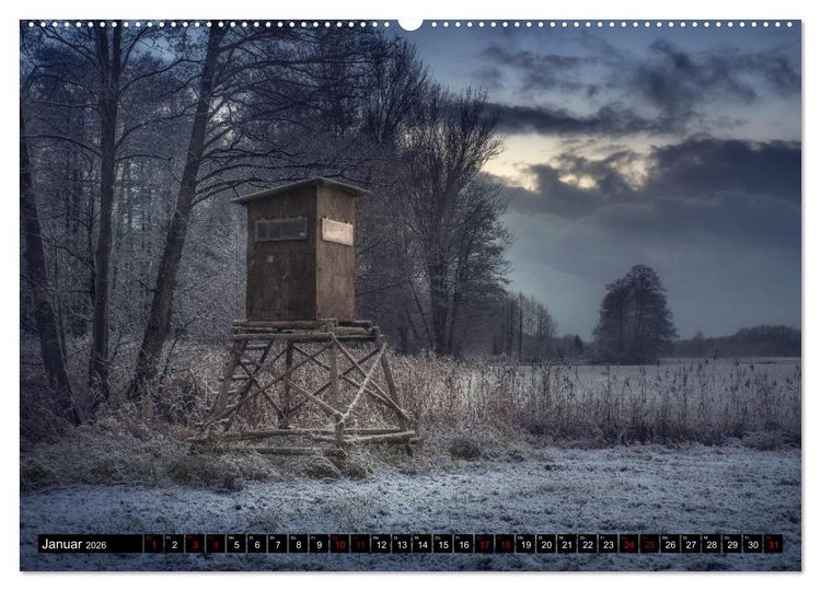 Produktbild: Kanzeln im Revier (hochwertiger Premium Wandkalender 2026 DIN A2 quer), Kunstdruck in Hochglanz