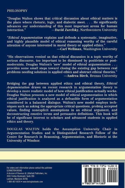 Produktbild: Ethical Argumentation