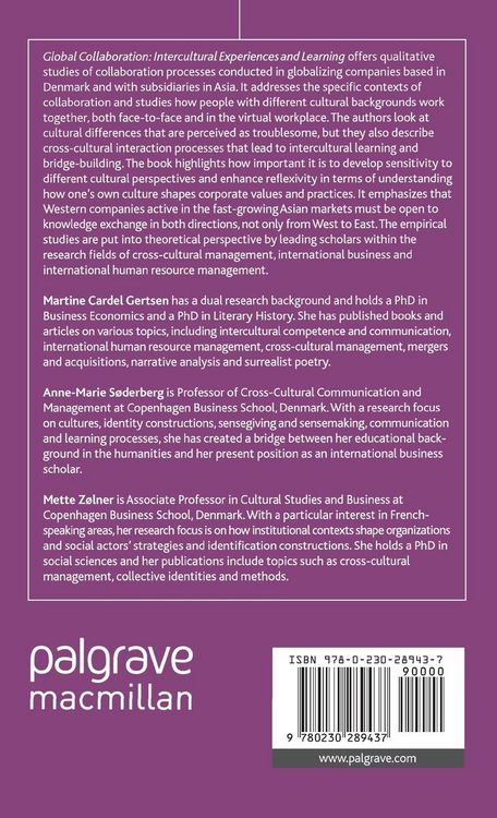 Produktbild: Global Collaboration: Intercultural Experiences and Learning