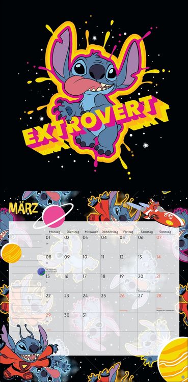 Produktbild: Stitch Broschurkalender 2027