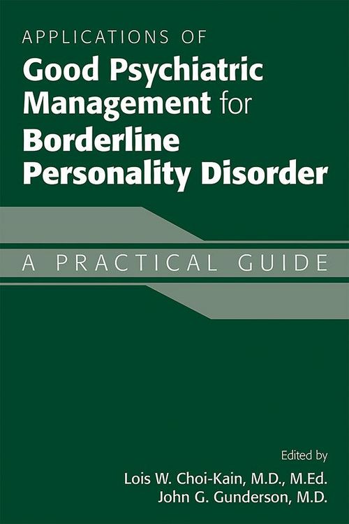 Produktbild: Applications of Good Psychiatric Management for Borderline Personality Disorder