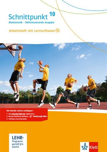 Produktbild: Schnittpunkt Mathematik 10. Arbeitsheft mit L&ouml;sungsheft und Lernsoftware Klasse 10. Differenzierende Ausgabe