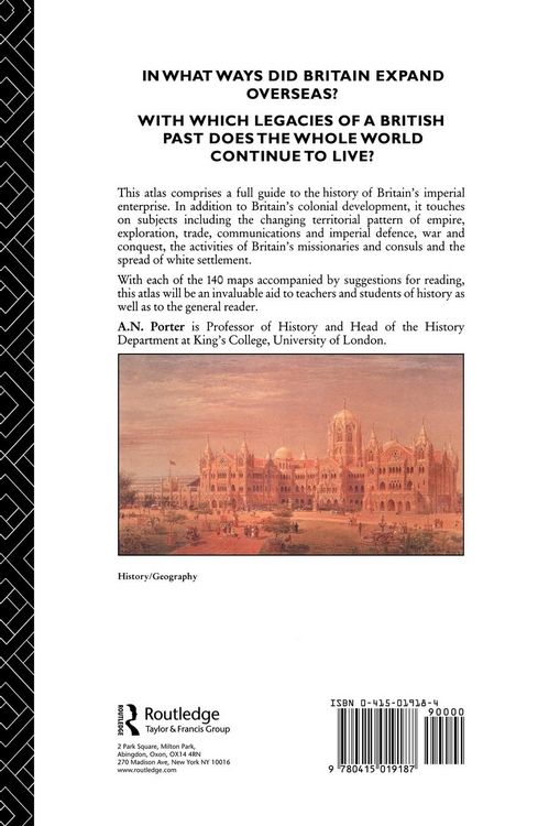 Produktbild: Atlas of British Overseas Expansion