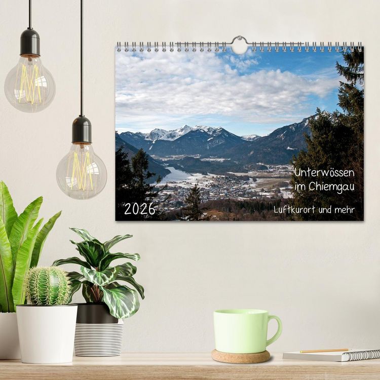 Produktbild: Unterw&ouml;ssen im Chiemgau - Luftkurort und mehr (Wandkalender 2026 DIN A4 quer), CALVENDO Monatskalender