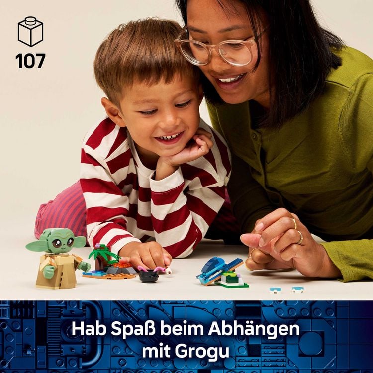 Produktbild: LEGO Star Wars 75443 Grogus Zuhause, Spielzeug f&uuml;r Kinder ab 4 Jahre