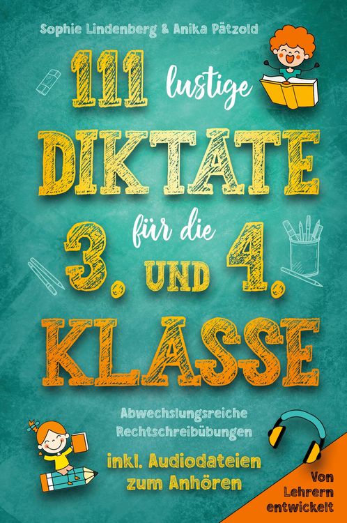 Produktbild: 111 lustige Diktate f&uuml;r die 3. und 4. Klasse
