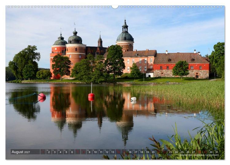 Produktbild: Faszination S&uuml;dschweden 2027 (hochwertiger Premium Wandkalender 2027 DIN A2 quer), Kunstdruck in Hochglanz