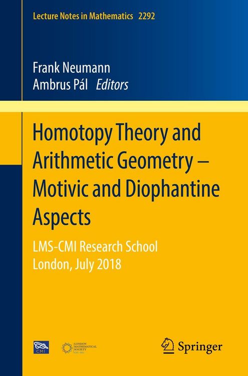 Produktbild: Homotopy Theory and Arithmetic Geometry - Motivic and Diophantine Aspects