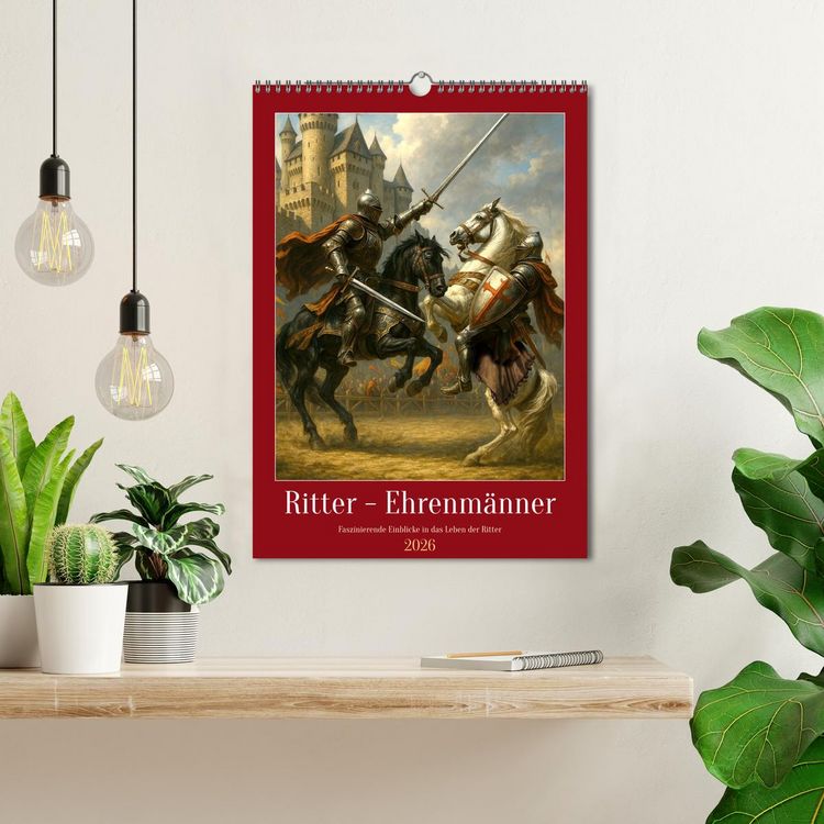 Produktbild: Ritter - Ehrenm&auml;nner (Wandkalender 2026 DIN A3 hoch), CALVENDO Monatskalender
