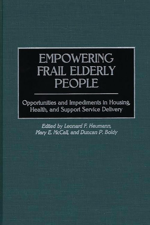 Produktbild: Empowering Frail Elderly People