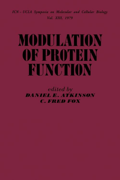 Produktbild: Modulation of Protein Function