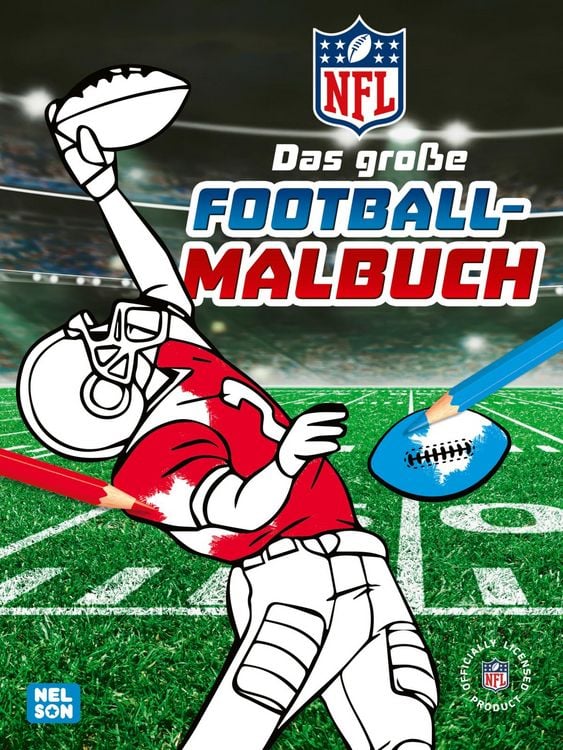 Produktbild: NFL: Das gro&szlig;e Football-Malbuch
