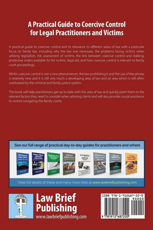 Produktbild: A Practical Guide to Coercive Control for Legal Practitioners and Victims