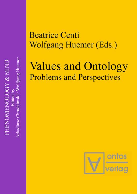 Produktbild: Values and Ontology