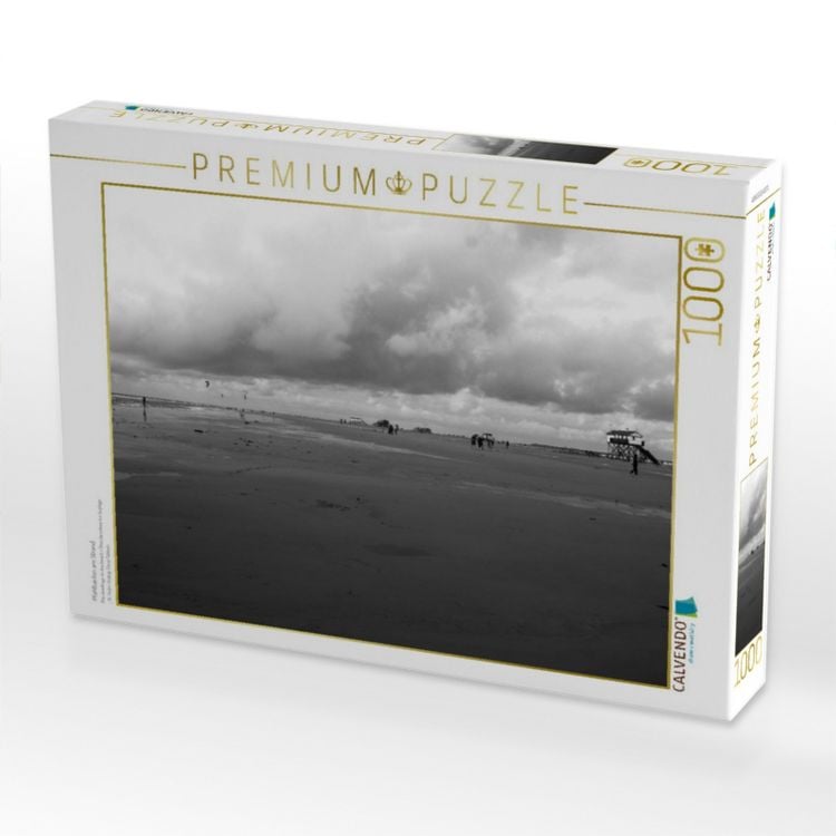 Produktbild: CALVENDO Puzzle Pfahlbauten am Strand | 1000 Teile Lege-Gr&ouml;&szlig;e 64x48cm Foto-Puzzle f&uuml;r gl&uuml;ckliche Stunden