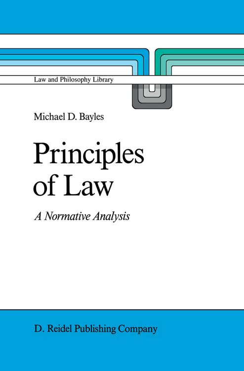 Produktbild: Principles of Law