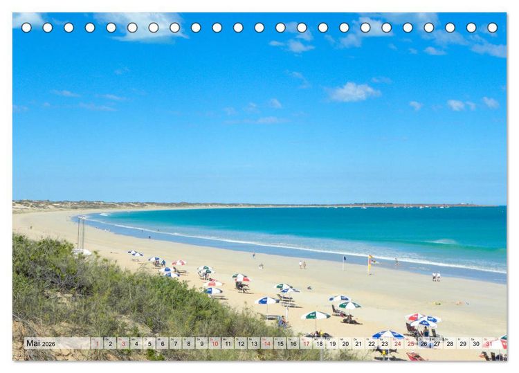 Produktbild: Australien - Australische Str&auml;nde (Tischkalender 2026 DIN A5 quer), CALVENDO Monatskalender