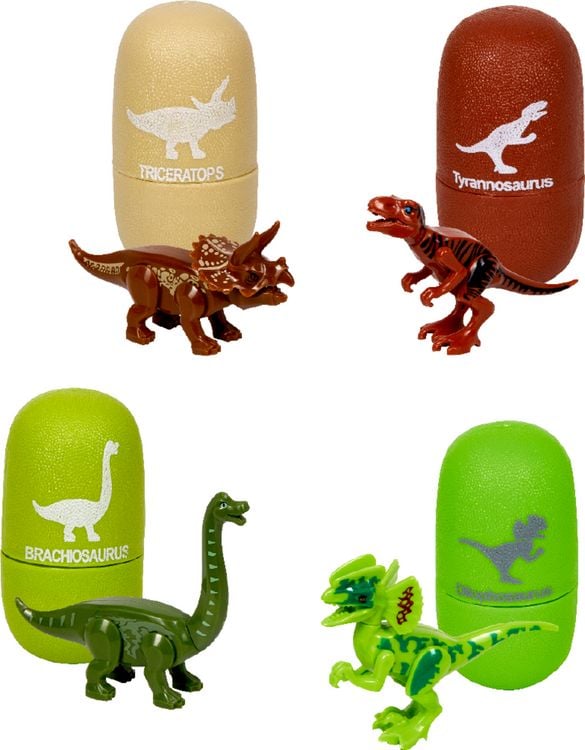 Produktbild: Mini-Bausatz Dinosaurier - T-Rex World, sort.i.D.