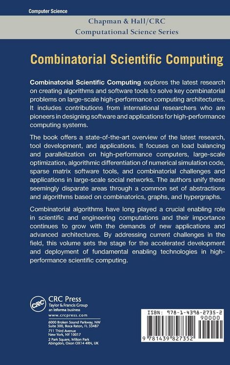 Produktbild: Combinatorial Scientific Computing