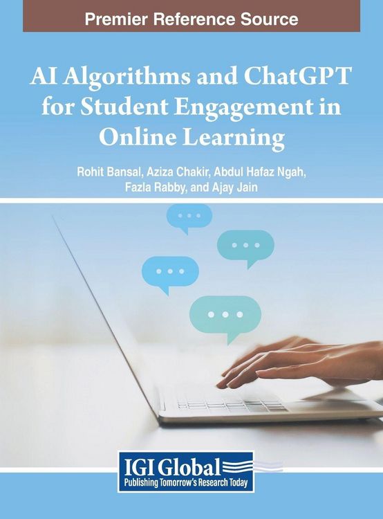 Produktbild: AI Algorithms and ChatGPT for Student Engagement in Online Learning