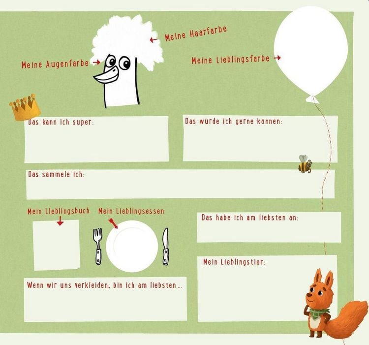 Produktbild: Kosmo & Klax. Meine Freunde Eintragbuch Kindergartenfreunde Freundebuch