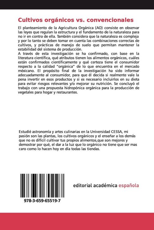 Produktbild: Cultivos org&aacute;nicos vs. convencionales