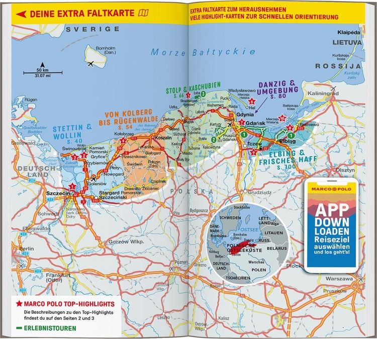 Produktbild: MARCO POLO Reisef&uuml;hrer Polnische Ostseek&uuml;ste, Danzig